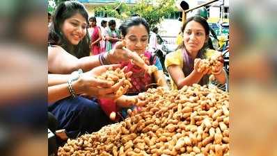 ಹಳ್ಳಿಯ ಜಾತ್ರೆ ನೆನಪಿಸುವ ಕಡಲೇಕಾಯಿ ಪರಿಷೆ