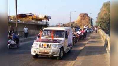 ಕಾರವಾರಕ್ಕೆ ಜಿಎಸ್‌ಬಿ ರಕ್ಷಾ ನಿಧಿ ಬೈಕ್‌ ರಾರ‍ಯಲಿ