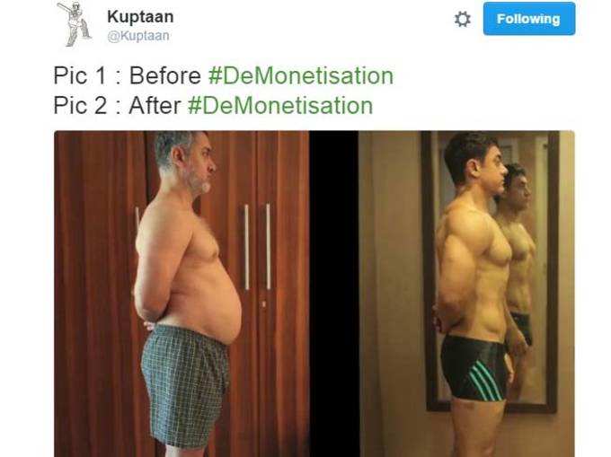 आमिर खान की वायरल फोटो पर ट्विटर ने लिए मजे!
