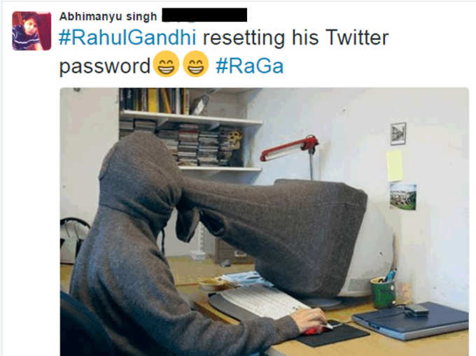 इधर राहुल का अकाउंट हैक उधर ट्विटर पर मसखरियां