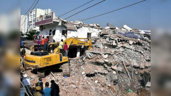 Hyderabad building collapse: Death toll reaches 11 