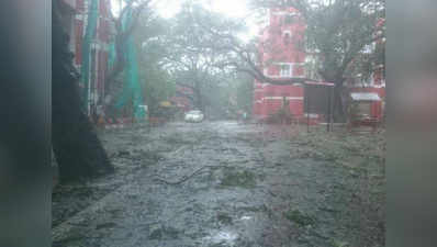 Cyclone Vardah: Heavy rain lashes Chennai 