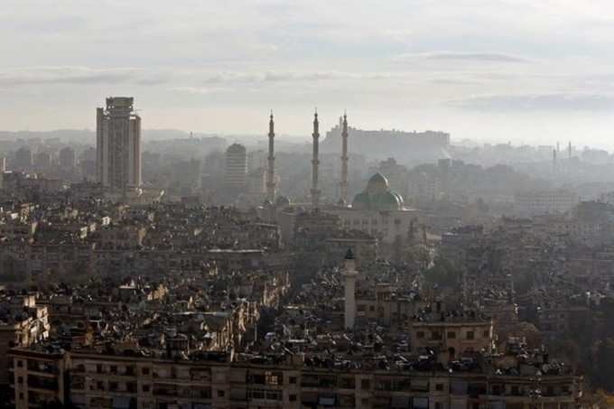 A view of the Aleppo city. It was once Syrias largest city and the countrys industrial and financial centre
