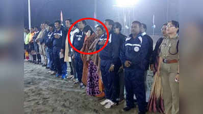 TMC MLA Vaishali Dalmiya caught talking on phone during national anthem 