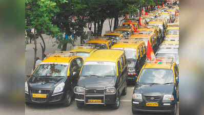 नोटबंदी से परेशान काली-पीली टैक्सियां होंगी ऑनलाइन