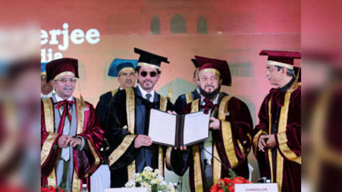 Shah Rukh Khan conferred with honorary doctorate 