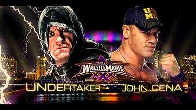 #WrestleMania33: தி அண்டர்டேக்கர் Vs ஜான் சீனா!