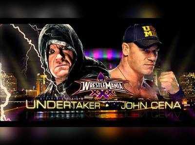 #WrestleMania33: தி அண்டர்டேக்கர் Vs ஜான் சீனா!