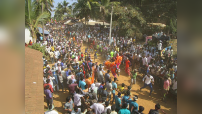 कर्नाटक के शिमोगा में जल्लीकट्टू का आयोजन, 2 की मौत
