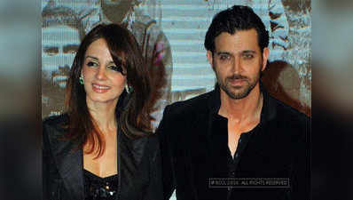 Sussanne helping Hrithik in promoting ‘Kaabil’ 