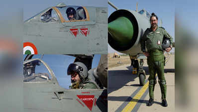 In a rare gesture, Air chief flies solo in MiG-21 