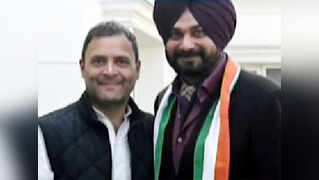 Navjot Singh Sidhu joins Congress ahead of Punjab elections 