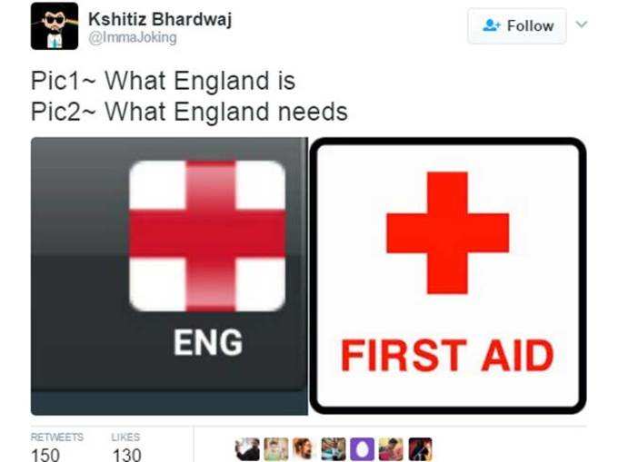 भारत ने जीती सीरीज़, ट्विटर पर लिए गए इंग्लैंड के मजे!