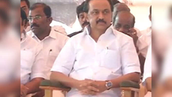 Jallikattu row: MK Stalin sits on hunger strike 