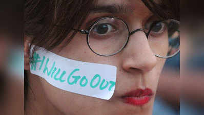 I WILL GO OUT march held in Delhi, Bengaluru 