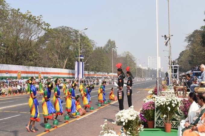 Women perform Cultural Dance