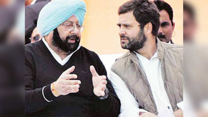 Punjab polls: Rahul Gandhi names Amarinder Singh as CM face 