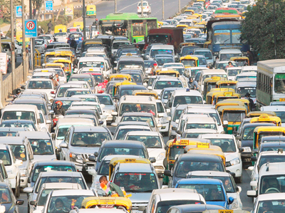बीटिंग रिट्रीट: ट्रैफिक में फंस गई दिल्ली