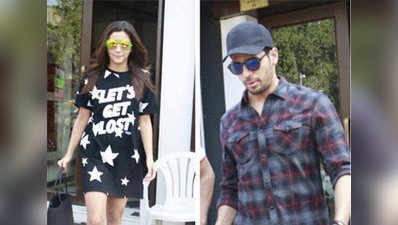 Watch: Alia Bhatt and Sidharth Malhotra enjoy a lunch date 