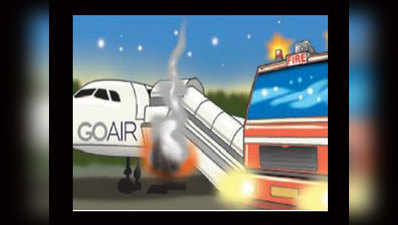 GoAir की फ्लाइट में आग लगने की कहानी, यात्रियों की जुबानी