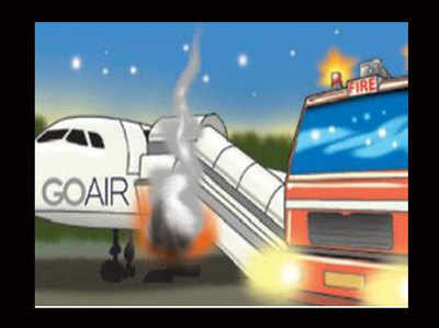 GoAir की फ्लाइट में आग लगने की कहानी, यात्रियों की जुबानी