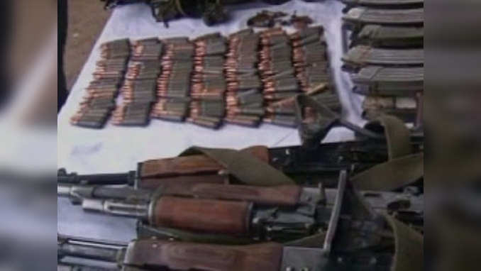 Handwara encounter: Huge cache of arms, ammunitions recovered 