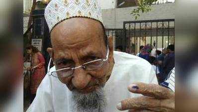 Defying age, 101-year-old votes in BMC polls 