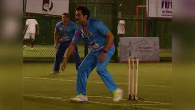 Watch: Bollywood celebs at promotional cricket league 