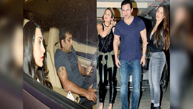 Saif-Kareena host grand party, Karisma arrives with Sandeep Toshniwal 