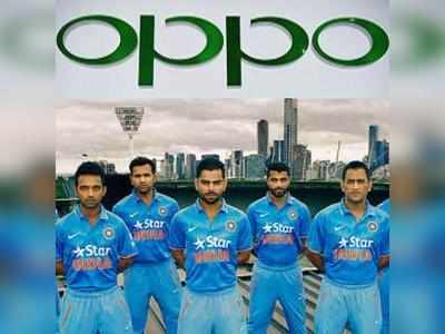 OPPO ഇന്ത്യന്‍ ക്രിക്കറ്റ് ടീമിന്റെ പുതിയ സ്പോണ്‍സര്‍