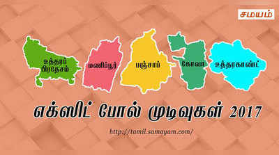 5 மாநில சட்டப்பேரவைத் தேர்தல் - வாக்குப் பதிவுக்கு பிந்தைய கருத்துக் கணிப்பு முடிவுகள் வெளியீடு