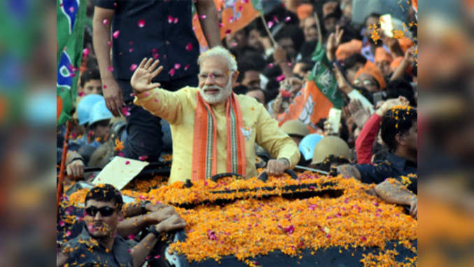 BJP to win 190-210 seats in Uttar Pradesh: Times Now-VMR exit poll