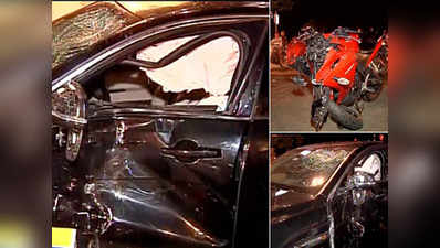 Mumbai: 4 injured in car-motorcycle collision 