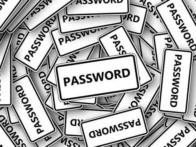Keep passwords secure