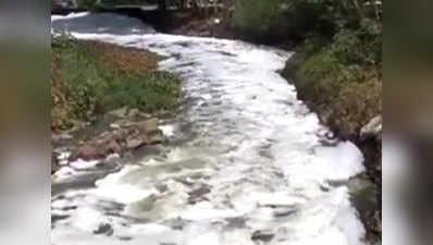 Bengaluru: Polluted river spews froth again, residents worried 