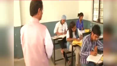 UP: Dy CM Dinesh Sharma pays surprise visit to a college during examination 