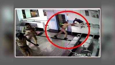 CCTV ফুটেজ: পালাতে গিয়ে মৃত্যু অভিযুক্ত কনস্টেবলের