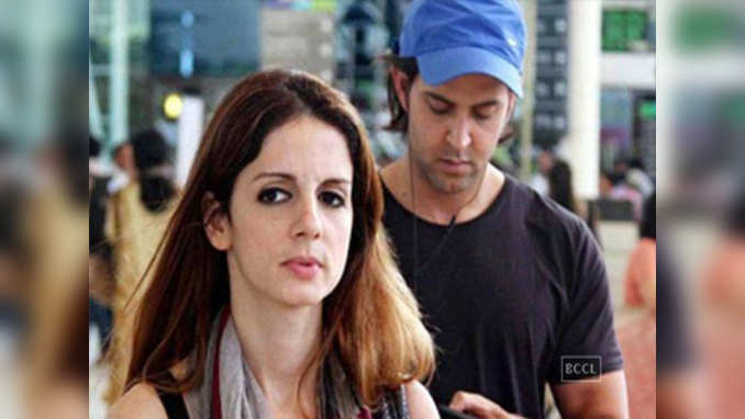 Sussanne Khan upset with Hrithik Roshan? 