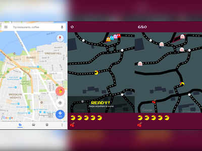 ஏப்ரல் 1 ஸ்பெஷல்: கூகுள் மேப்பில் கேம் விளையாடலாம்