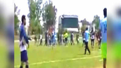 ABVP activists disrupt football match in Jammu 
