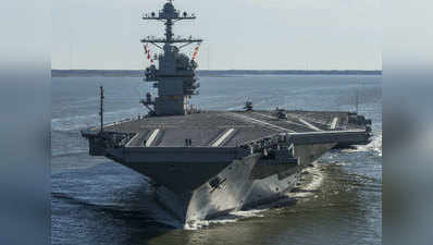 Sea trials for US Navys newest aircraft carrier 