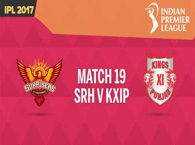 IPL: सनराइजर्स हैदराबाद vs किंग्स XI पंजाब LIVE कॉमेंट्री