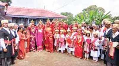 ಬಿರುನಾಣಿ ಪುತ್ತ್‌ ಭಗವತಿ ದೇಗುಲದಲ್ಲಿ ಪೊಮ್ಮಂಗಲ ಆಚರಣೆ