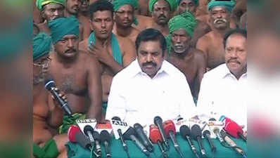 Palaniswami meets grief-stricken TN farmers protesting at Jantar Mantar 