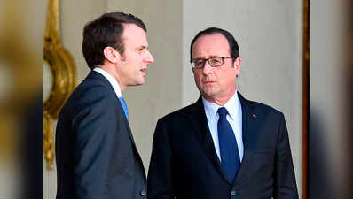 फ्रांस: राष्ट्रपति ओलांद ने लोगों से कहा, मैक्रों का समर्थन करें, मैरीन को खारिज
