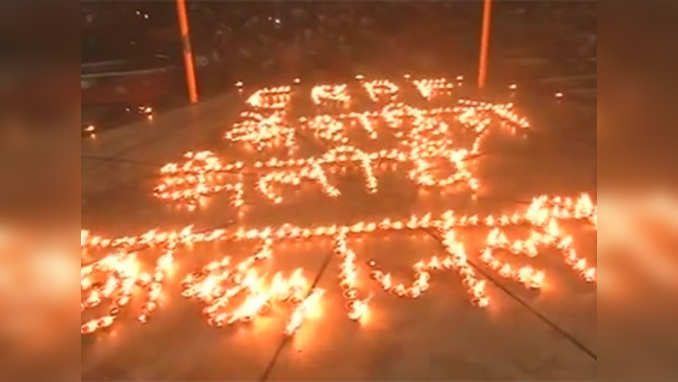 Sukma attack: Varanasi ghats lit up with lamps as tribute to fallen soldiers 