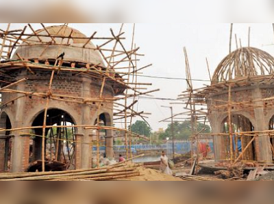 পুরসভার টাকায় শিবমন্দির কেন, প্রশ্ন গল্ফ গার্ডেনে