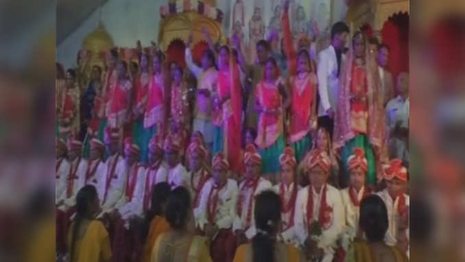 Watch specially-abled couples tie knot at grand mass wedding in Vadodara 