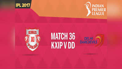 IPL: किंग्स XI पंजाब vs दिल्ली डेयरडेविल्स LIVE ब्लॉग