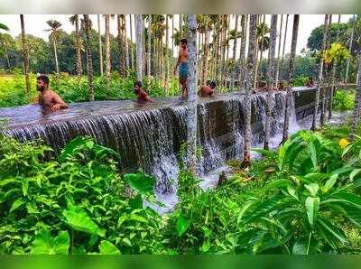 മനസ്സും ശരീരവും തണുപ്പിക്കാം;ഊഞ്ഞാപ്പാറ കനാലിൽ